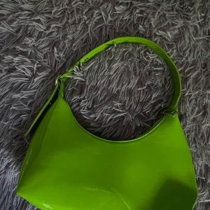 Slime green y2k shoulder bag from Forever 21